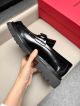 Ferragamo Man Black Calfskin Business Leather Shoes 0428119 (8)_th.jpg